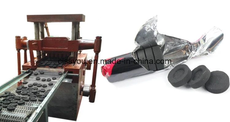 Coal Powder Charcoal Bar Extruder Shisha Briquette Extruding Machine