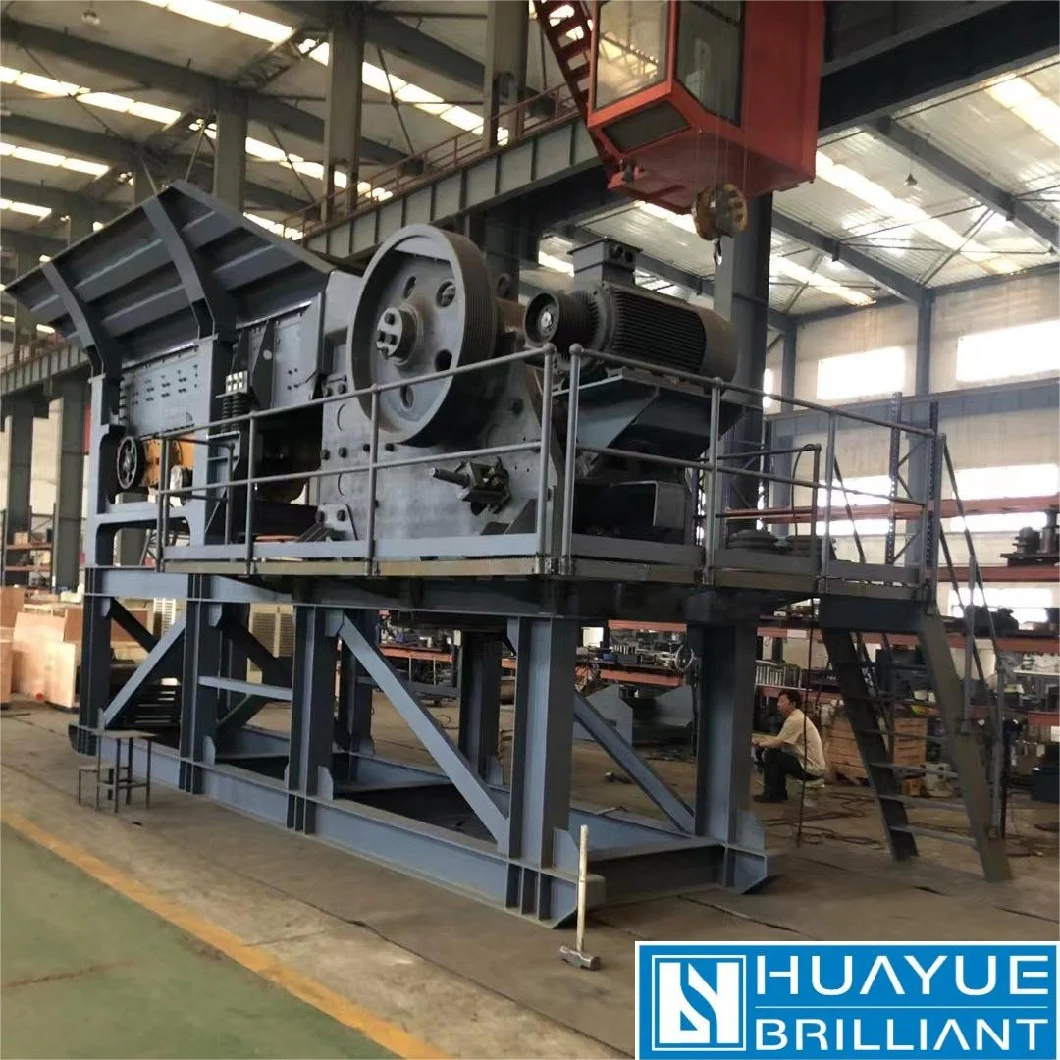 Simple Jaw Stone Crusher Line Aggregate Stone Crusher Crushing Plant for Granite Process