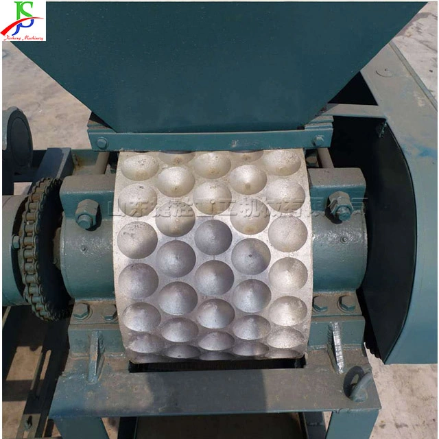 Message Pulverized Coal Briquetting Machine Ore Powder Roll Type Ball Press Machine