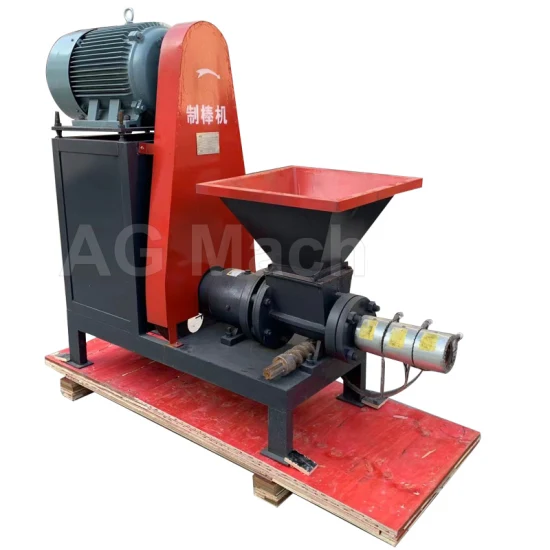 Machines à briquettes de biomasse Machine de presse à briquettes de combustible de bois à vis