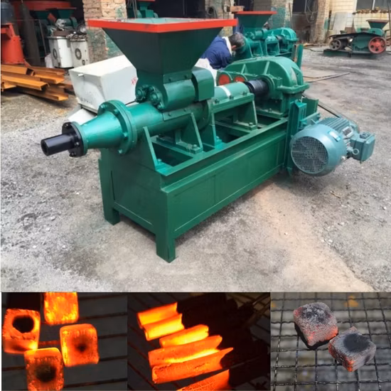 Briquette professionnelle de charbon de la CE faisant l'extrudeuse de charbon de bois de machine à vendre